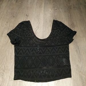Sparkle and Fade crop top